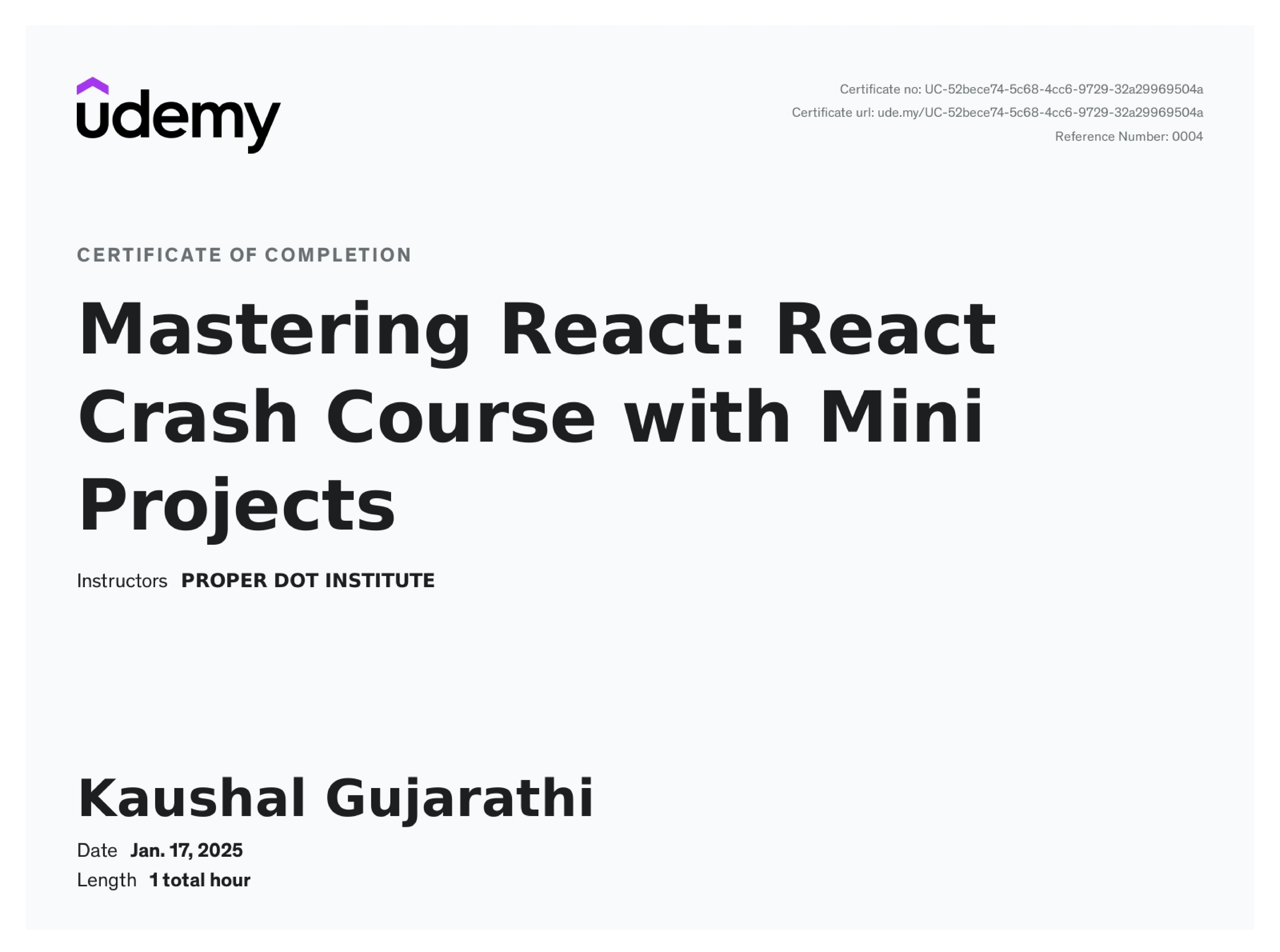 React Development